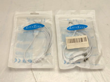 Pack of 2 TronicsPros 4 Pin Splitter Cable LED Strip Connector 2 Way Splitter