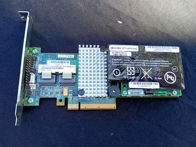 IBM ServeRAID M5014 8-Port 6Gb/s PCIe x8 RAID Controller + BBU 43w4342