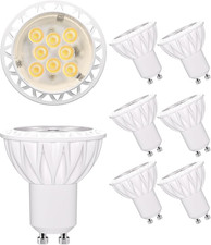 Dimmable GU10 LED Bulbs - 50W Equivalent Recessed Track Lighting - 5W 5000K Dayl
