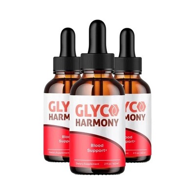 (3-Pack) Glyco Harmony Drops - GlycoHarmony Daily Blood Support Drops