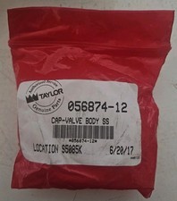 Taylor 056874-12 Cap, Valve Body - Soft Serve Machine 