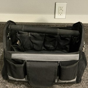 Sporty’s Large Flight Bag Tote with Accessories (Knee Boards & GATS Fuel Jar)
