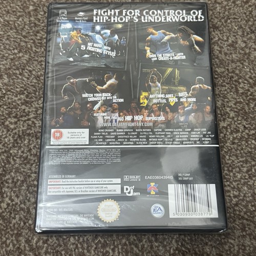 DEF JAM FIGHT FOR NY Nintendo GameCube SEALED RARE UNOPENED UNUSED. - Picture 4 of 5