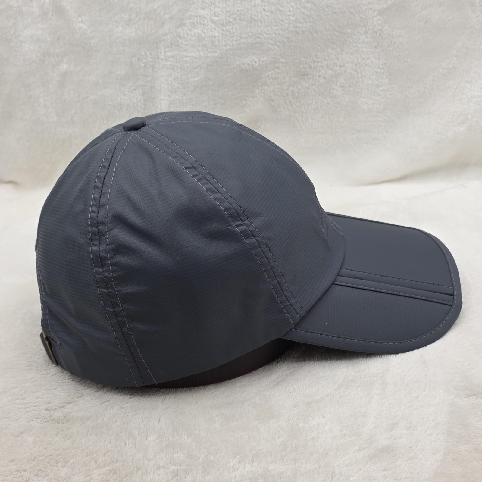 Outfly Hat Cap Strap Back Gray Packable Lightweig… - image 3
