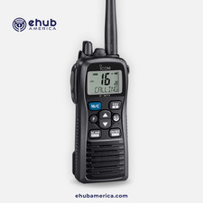 Icom IC-M73 PLUS VHF Marine Portable Transceiver Active Noise Cancelling 7 W