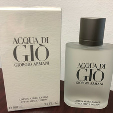 Acqua Di Gio by Giorgio Armani Men 3.4/3.3 oz after shave lotion