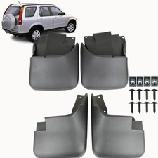4Pcs Front & Rear Mud Flaps Splash Guards Fender For Honda CR-V 1997-2001 SUV