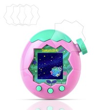 YAJOJO 4-Pack Screen Protector for Tamagotchi Paradise, Full Coverage TPU Cle...