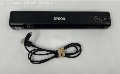 #ad Epson ES 50 WorkForce Portable Document Scanner USB Powered Black Tested Working $59.99