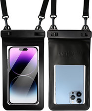 IPX8, 7.4Waterproof Phone Pouch, Universal Fit Iphone 16 15 14 13 plus Pro, 12 1