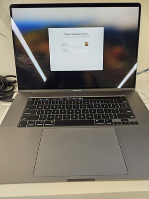 MacBook 2019 Pro 16'' /i7 2.6GHz/16GB RAM /512GB  ZERO BATTERY COUNT Great Condit