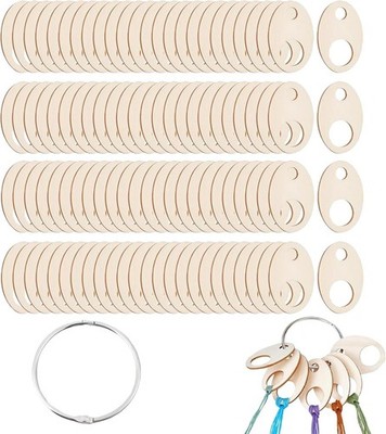 100 Pcs Wood Thread Drops,Floss Drops Cross Stitch,Embroidery Floss Organizer...