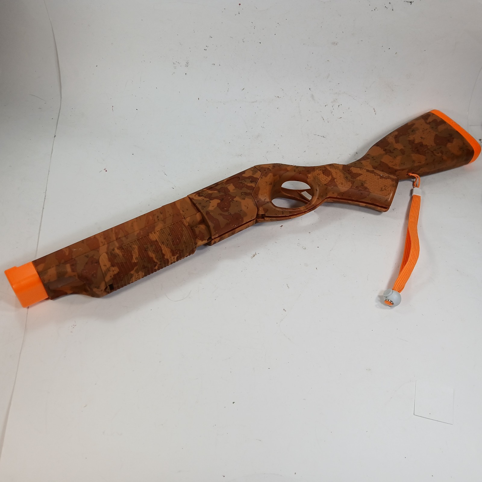 Nintendo Wii Shotgun Blaster Hunting Camo Plastic Gun Only 22.5” Long
