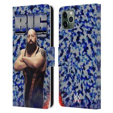 OFFICIAL WWE BIG SHOW LEATHER BOOK WALLET CASE COVER FOR APPLE iPHONE PHONES