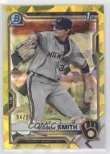 2021 Bowman Chrome Draft Sapphire Edition Yellow 94/99 Russell Smith 0c3e
