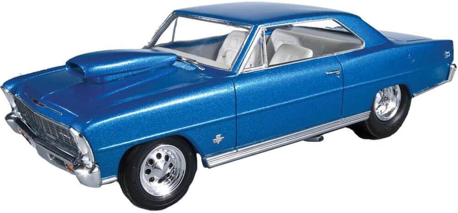 636R Skill 2 Model Kit 1966 Chevrolet Nova Pro Street 1/25 Scale Model