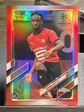 Brandon Soppy 2021 Topps Chrome Red Refractor SSP #'d 4/10 UEFA Champions League