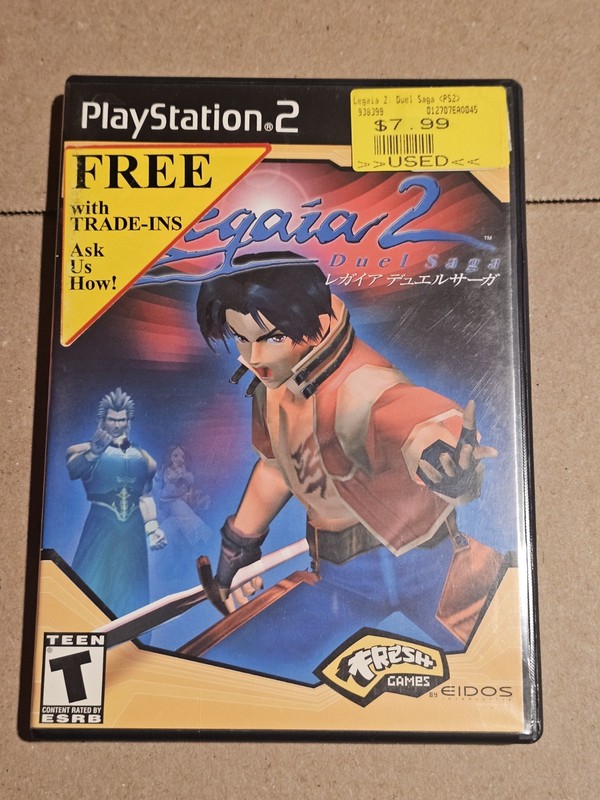 Legaia 2: Duel Saga (Sony PlayStation 2) Complete! PS2