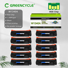 For HP LaserJet M209dw M234dw M234sdn M234sdw 10 Pack 134A W1340A Black Toner