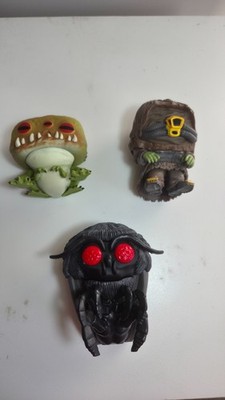 3 x Fallout 76 Funko Pop - Mothman#484 + Mole Miner  #485 + Radtoad #486