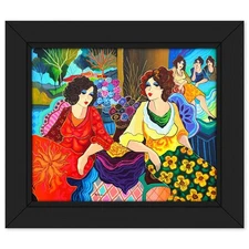 Patricia Govezensky- Original Acrylic on Canvas "Between Music and Silence"