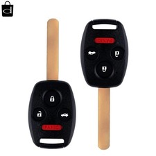 Honda Accord Key Fob Replacement 2003-2007 4 Buttons 2 Pack