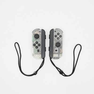 Nintendo Switch Joy-Con Pair Clear Custom Controllers