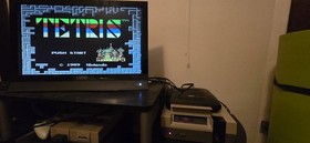 Tetris NES! Cleaned. Tested, Working!
