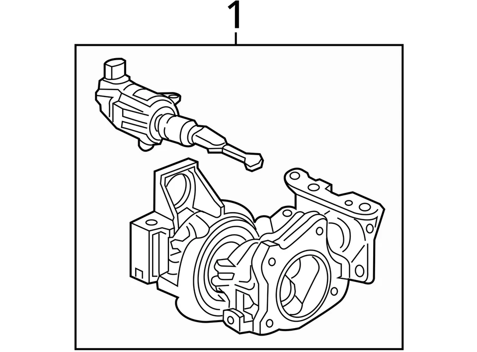 Turbo/Supercharger 1.5L Without Sport Package Fits 16-22 CIVIC 30270863 - Image 4 of 4