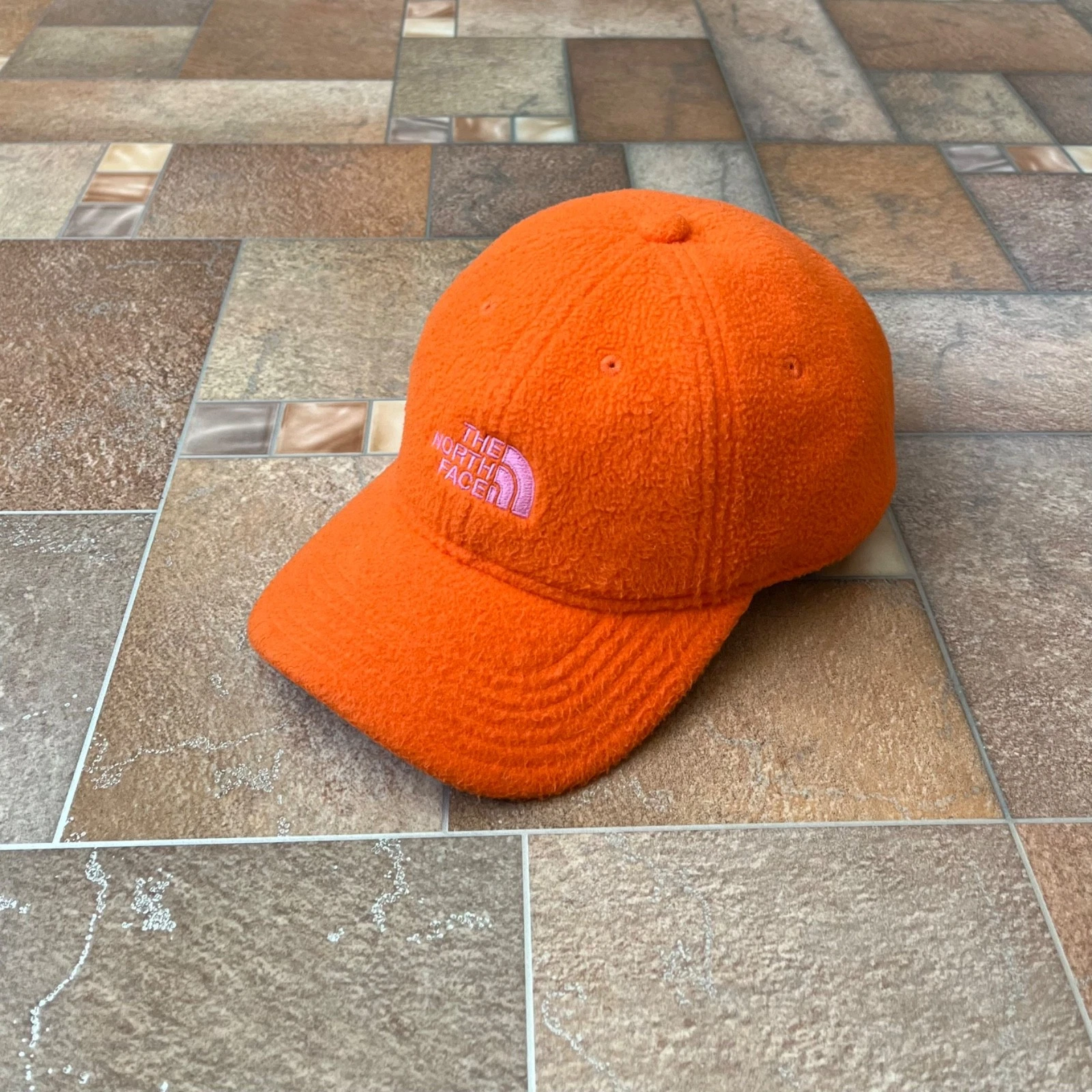 The North Face Denali Norm Hat Orange Cap fleece unisex one size