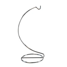 Decorative Ornament Display Stand Chrome Medium (7-3/4 in)