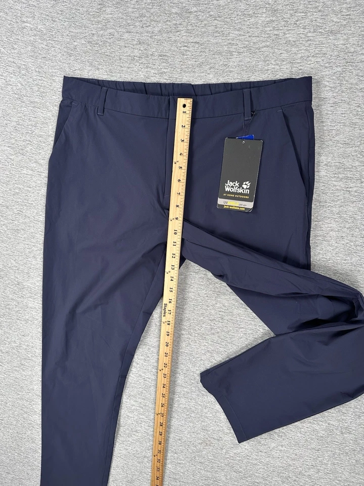 Jack Wolfskin брюки мужские XL синий упаковка и пойти производительности эластичной туризм путешествий новый - Изображение 4 из 4