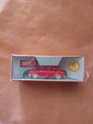 TRIANG MINIX 00 RC 2 MORRIS 1100 AUTO ROT NEUWERTIG/OVP