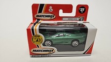 MATCHBOX 1:64 Mattel Wheels #21of75 50 Years 1952-2002 Jaguar XJ220 (Green)95841