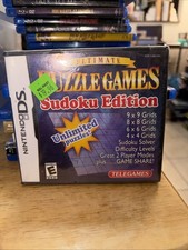 Ultimate Puzzle Games --Sudoku Edition (Nintendo DS, 2007) DS NEW