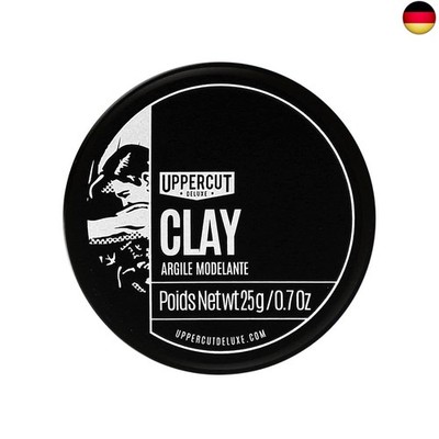 Uppercut Deluxe Clay Midi for Men Matte Finish, Matter Ton Mit Geringem Glanz
