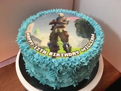 Fortnite Image Cake With Happy Birthday Personal Message Catering