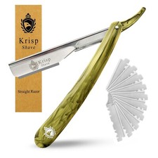 2mm Exposed Blade Barber Salon Straight Edge Razor for Men Beard Shaving Kit