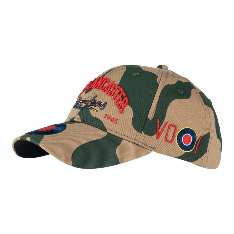 Quality WW2 Themed British Avro Lancaster Baseball Cap- RAF-100% cotton- Camo