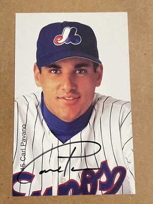 Carl Pavano Montreal Expos Signed Postcard | eBay
