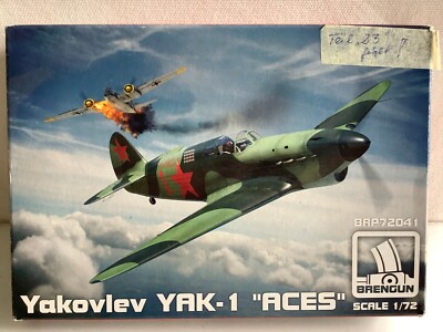  Brengun BRP 72041 1:72 Yakolev Yak-1 ''Aces'' (EI08-13F1/2)