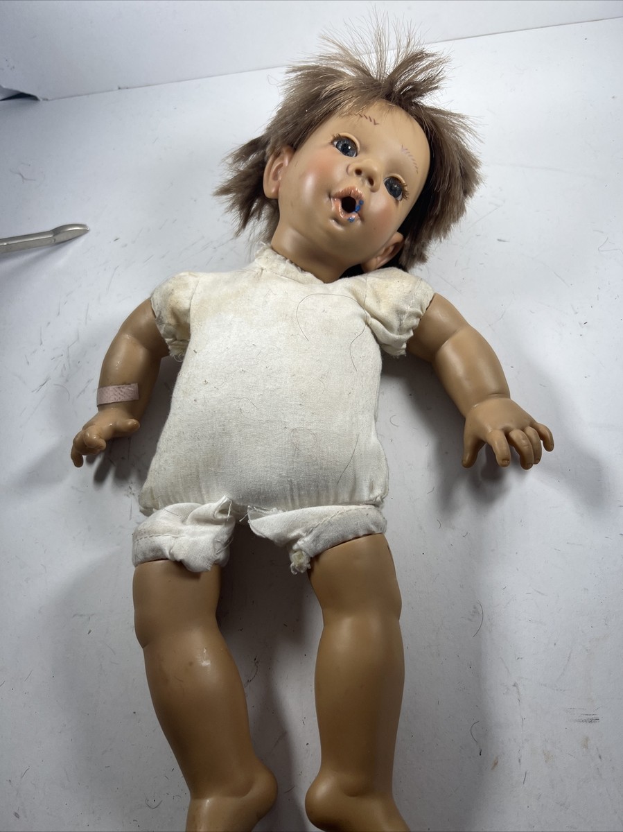 VINTAGE D'ANTON JOS ADORABLE BOY DOLL 1995 good CONDITION 14