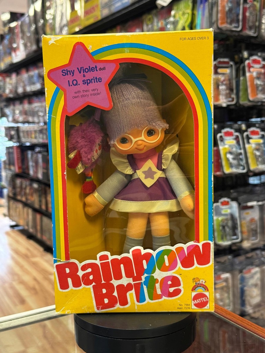 Shy Violet Doll with IQ Sprite (Vintage Rainbow Brite Shy Violet Doll with IQ Sprite (Vintage Rainbow Brite