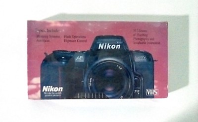 Nikon (Vintage) Getting the Most From Your Nikon N6006 by Brett Froomer (VHS)