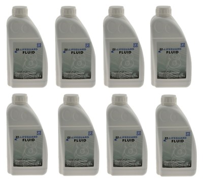 ZF 8 Liters Auto Trans Fluid Lifeguard 8 For Audi BMW Jaguar Land Rover 8 x 1L