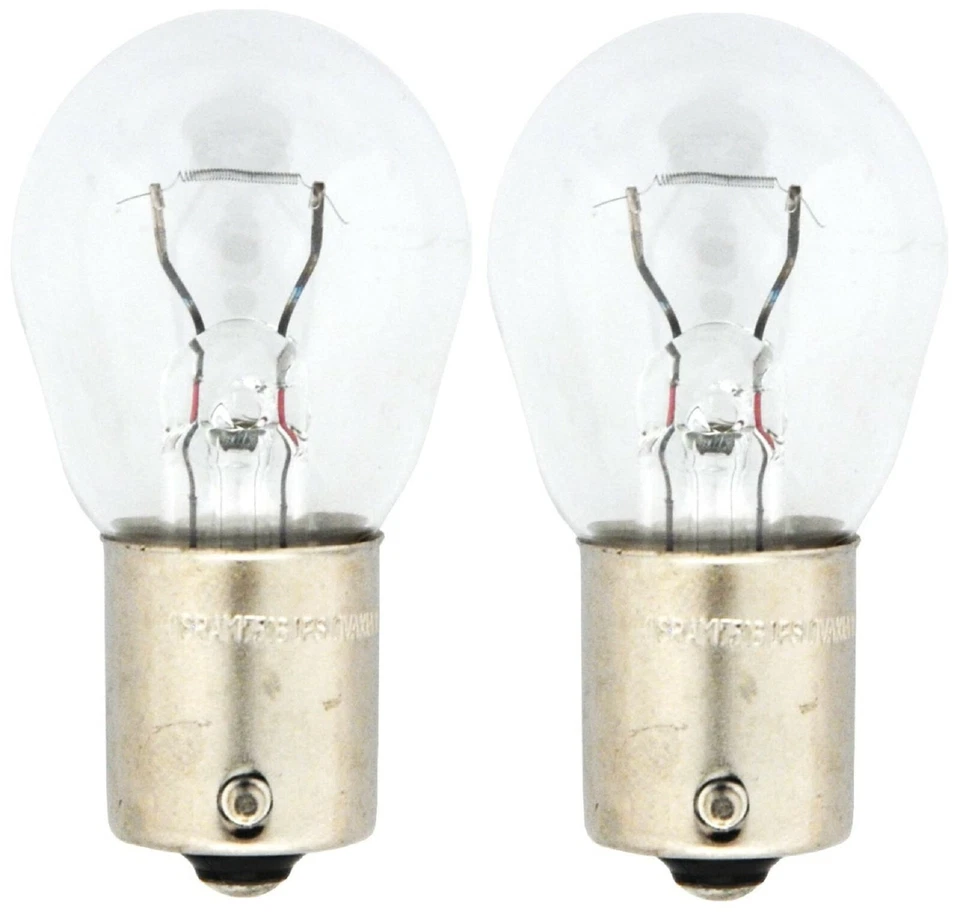 Sylvania Basic 1156 26.9W Dos Bombillas Luz de Señal de Giro Trasera Reemplazar Lámpara OE Foto 3 de 4