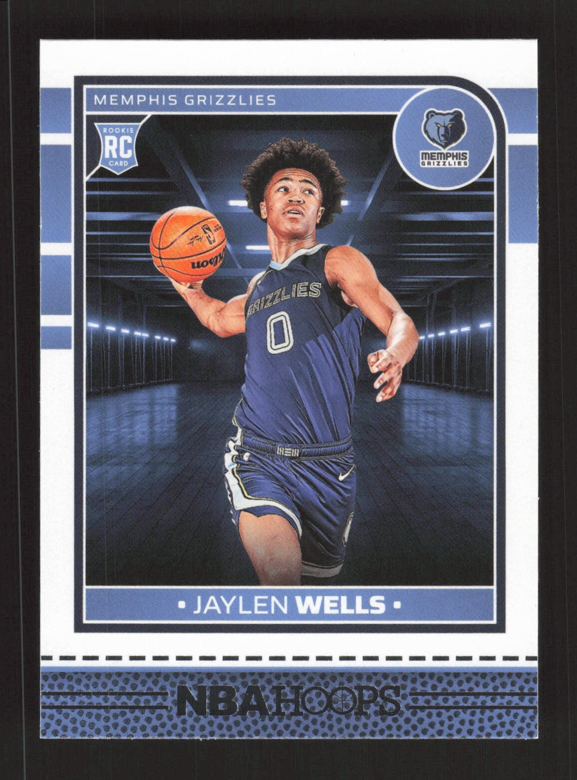 2024-25 Panini Hoops #269 Jaylen Wells (RC) - Memphis Grizzlies