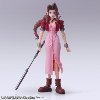 コレクションシリーズ、アグリアス、アエドン、ロドリゲッティー Final Fantasy VII FF7 Aerith Gainsborough Figure Bring Arts Square
