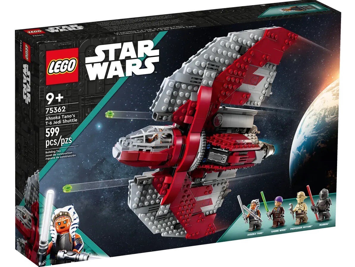 LEGO STAR WARS 75362 Ahsoka Tano's T-6 Jedi Shuttle - BNISB - AU