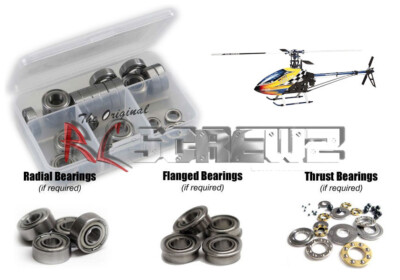 NEW RC Screwz Align 450 Sport V2 Precision Bearing Kit ALG016B